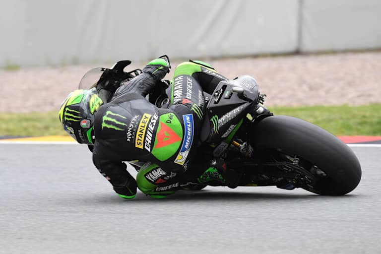 Mit den Michelin-Einheitsreifen kann Espargaró seinen aggressiven Fahrstil besser nutzen