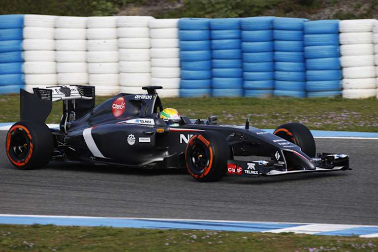 Gutiérrez fährt die ersten zwei Tage lang, dann übernimmt Adrian Sutil