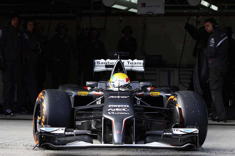 Gutiérrez: «Ich bin stolz, dass ich den Sauber C33 als Erster fahren darf»