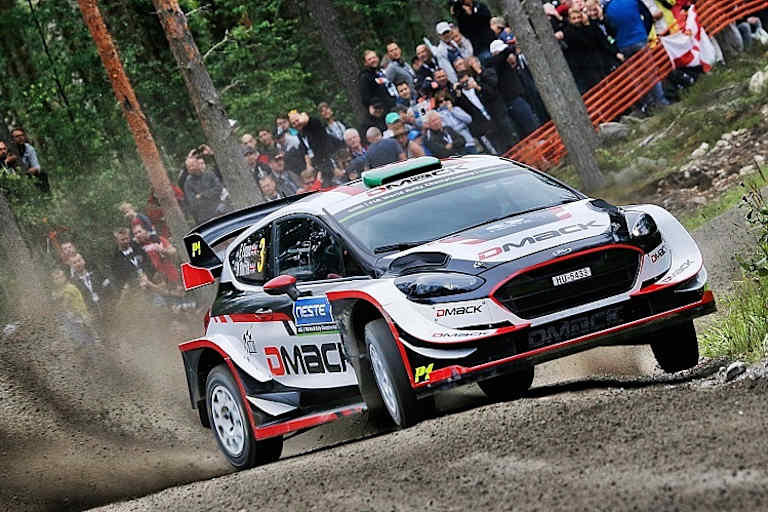 Elfyn Evans wieder auf dem Podium