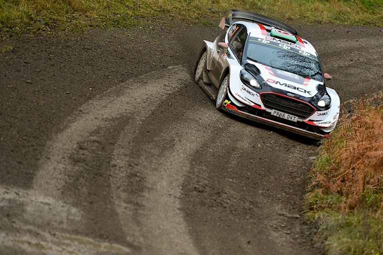 Elfyn Evans bei seinem ersten WM-Sieg 2017 