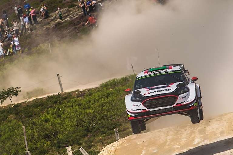 Elfyn Evans hofft auf einen Spung aufs Podium