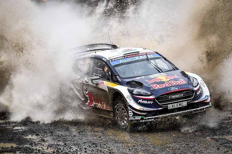 Pech verhinderte bei Elfyn Evans den zweiten Heimsieg