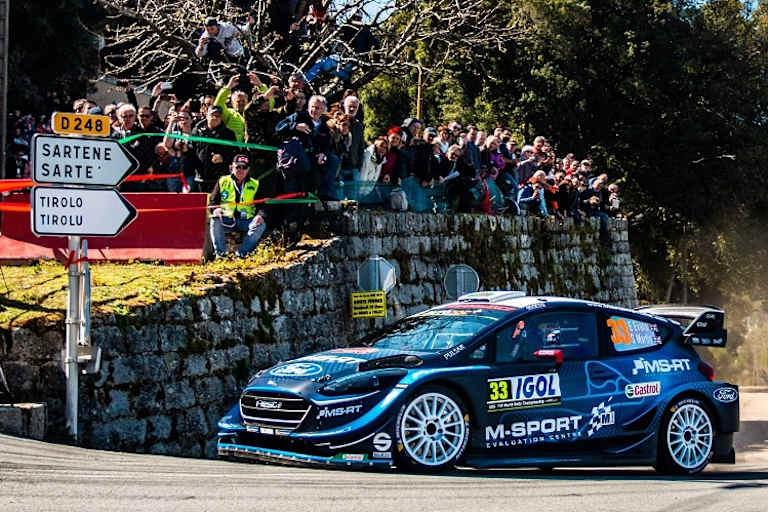Elfyn Evans wurde auf den Ehrenrang verdrängt