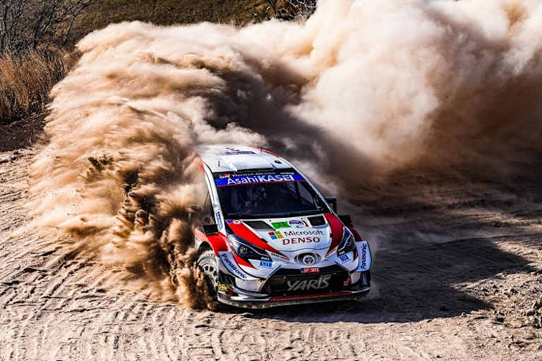 Elfyn Evans in Mexiko