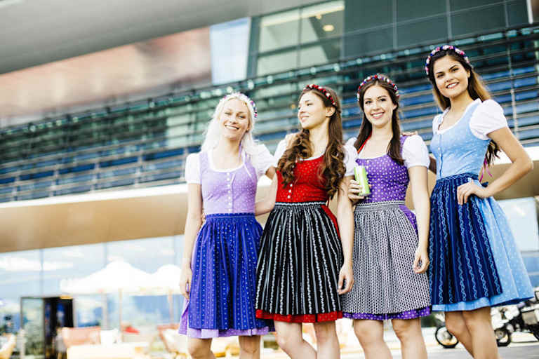 Die Trachten sind einzigartig