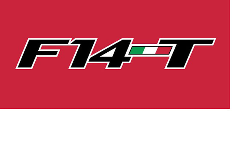 Das Logo des neuen Ferrari