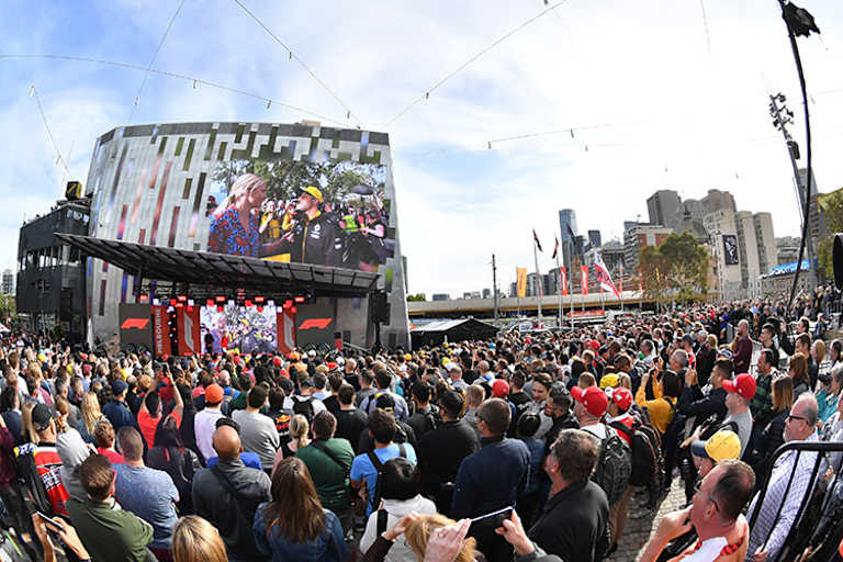 Bei der Fan-Veranstaltung in Australien
