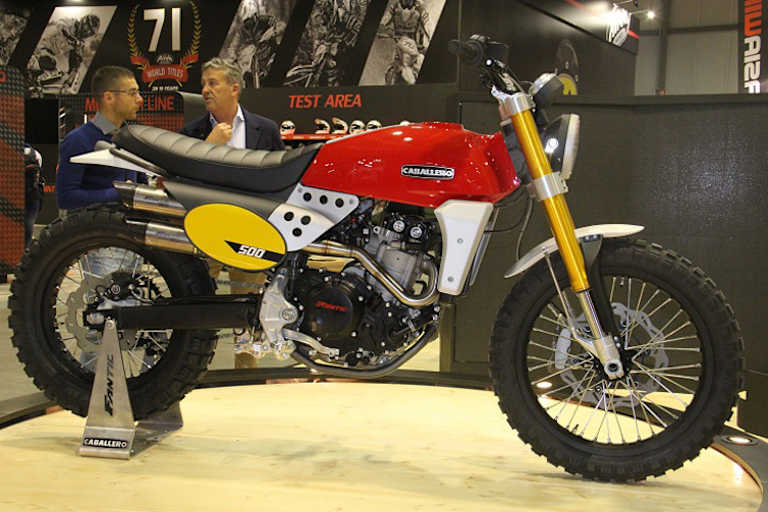 Fantic Caballero 500: Das Design passt, und zu kaufen sein soll sie ab Herbst 2017