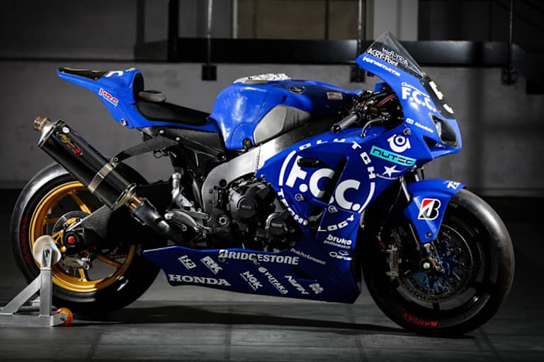 Die Endurance-Honda des F.C.C. TSR-Teams