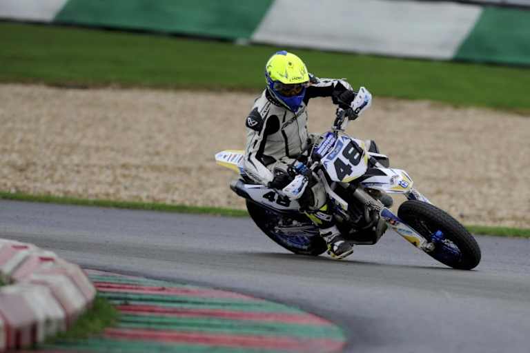 Romain Febvre beim Supermoto