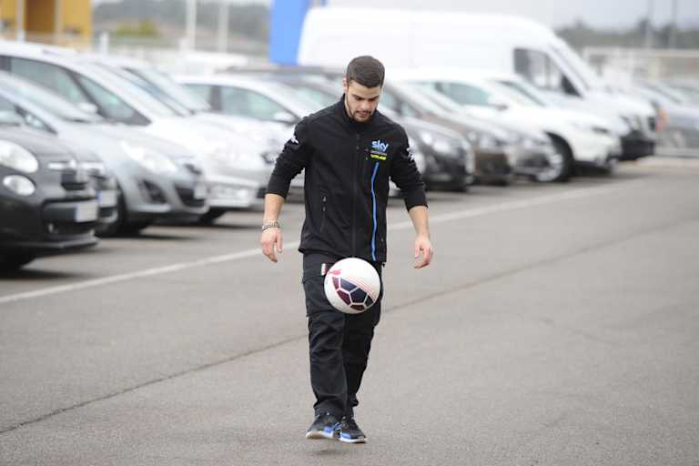 Romano Fenati in Valencia