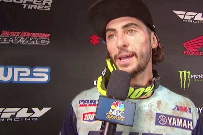 Dylan Ferrandis schaffte es in Anaheim aufs Podium