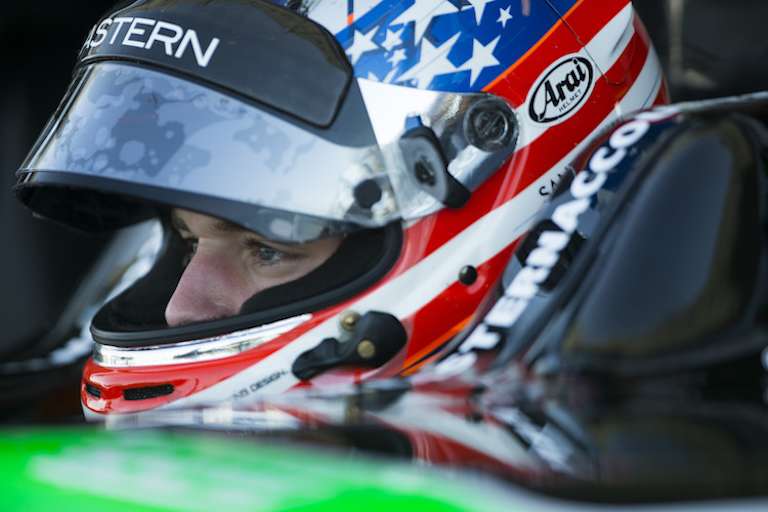 Ferrucci trägt mit Stolz die Stars and Stripes