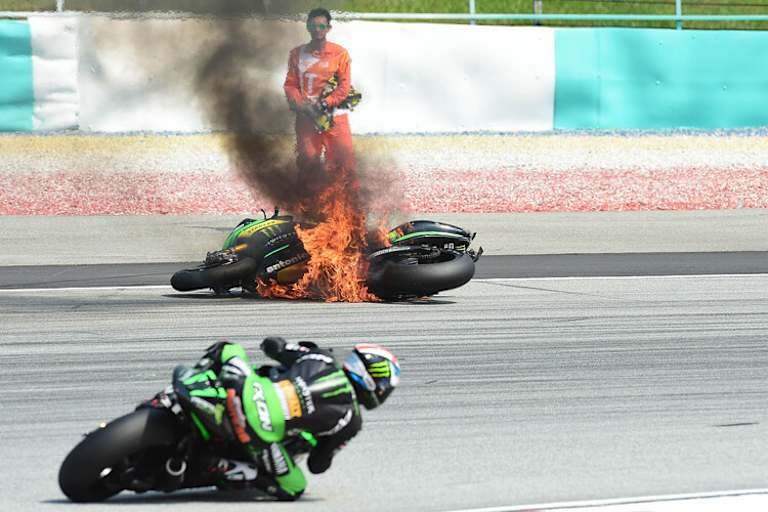 Aus seinen Stürzen 2014 muss Espargaró lernen