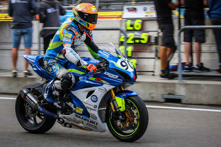 Boxenstopp für die Suzuki