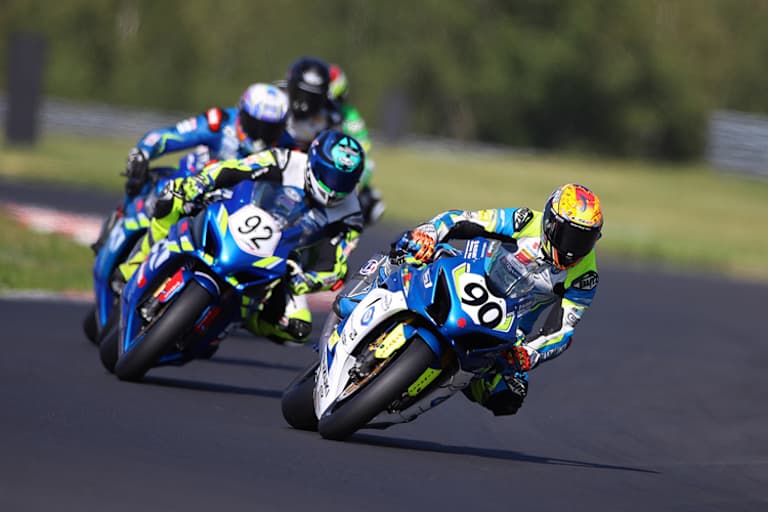 Mit der Suzuki in Most