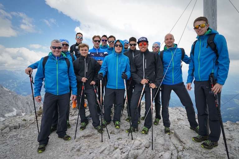 «Die Woche war sehr hart, aber wir hatten viel Spaß», sagt Gary Paffett