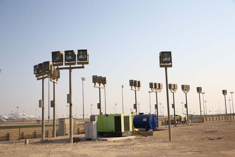 3600 Lichtquellen werden den Losail Circuit beleuchten