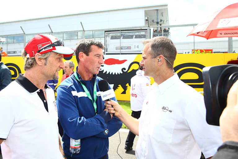 Troy Corser (Mitte) will Teamchef werden