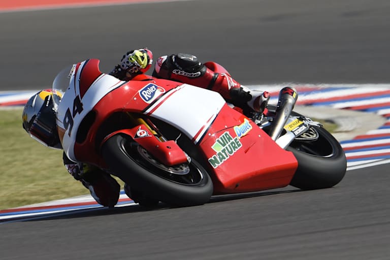 Jonas Folger auf der Kalex des AGR-Teams