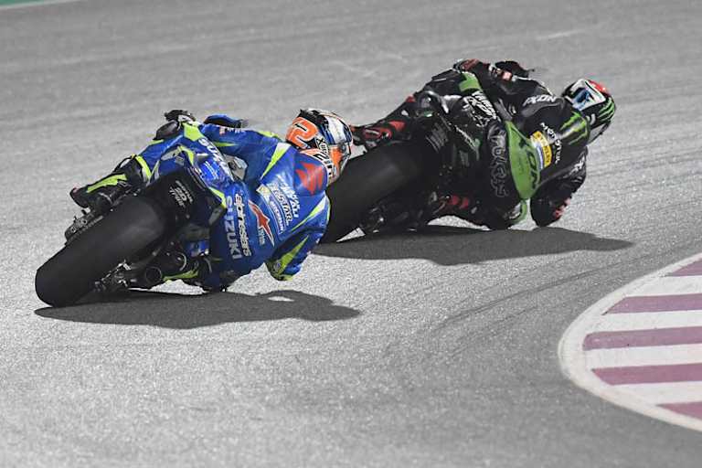 Duell der Rookies: Folger vor Rins im Rennen