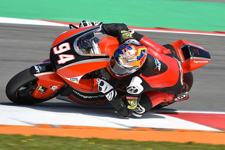 Jonas Folger erreichte den siebten Platz mit 0,6 sec Rückstand