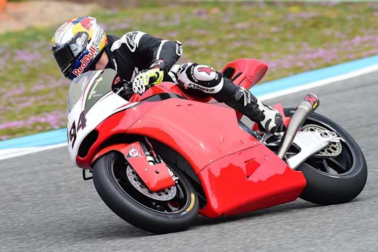 Folger dreht derzeit in Jerez seine Runden