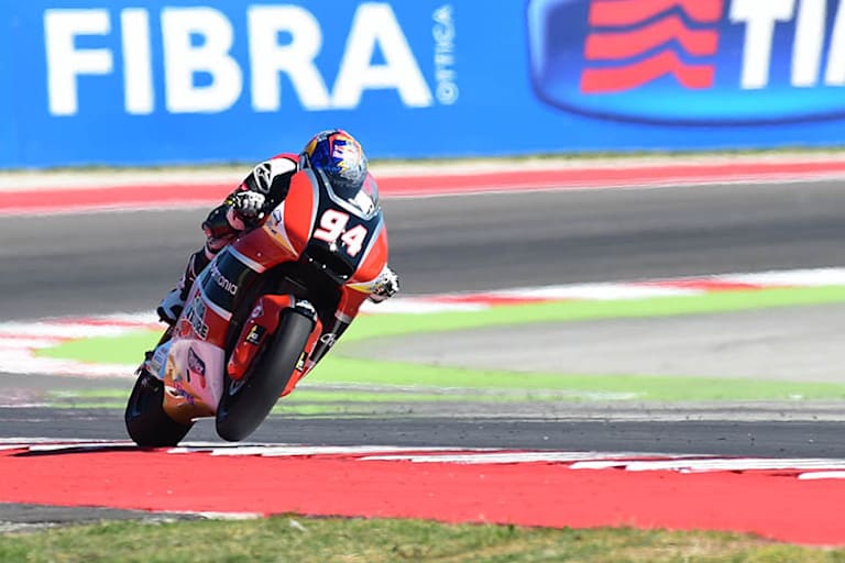 Jonas Folger fiel von Platz 2 auf 6 zurück