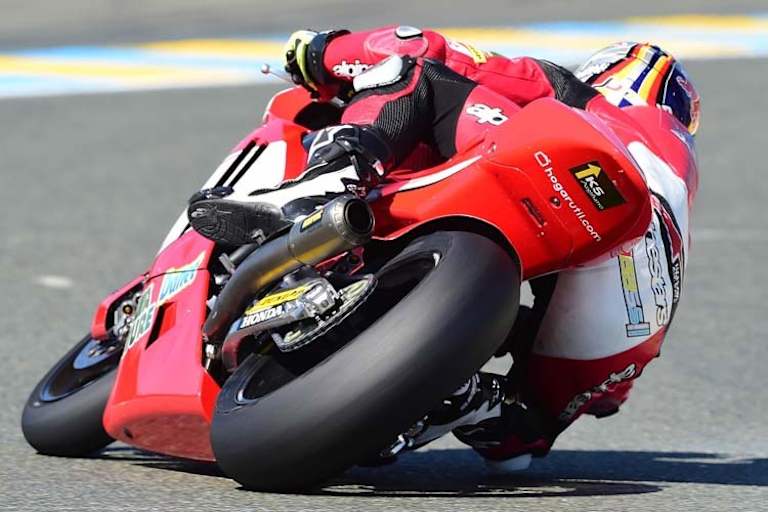 Rookie Jonas Folger mischte in der Spitzengruppe mit: Rang 6