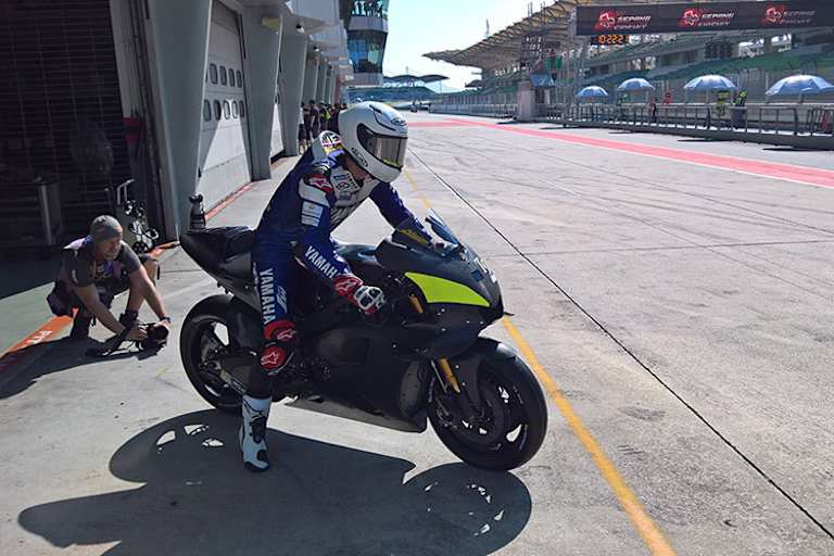 Jonas Folger startete kurz nach 10 Uhr