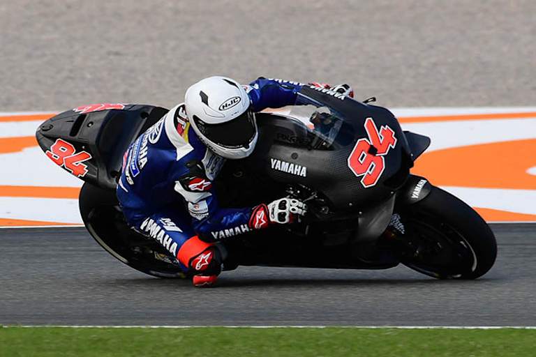 Jonas Folger auf der Yamaha