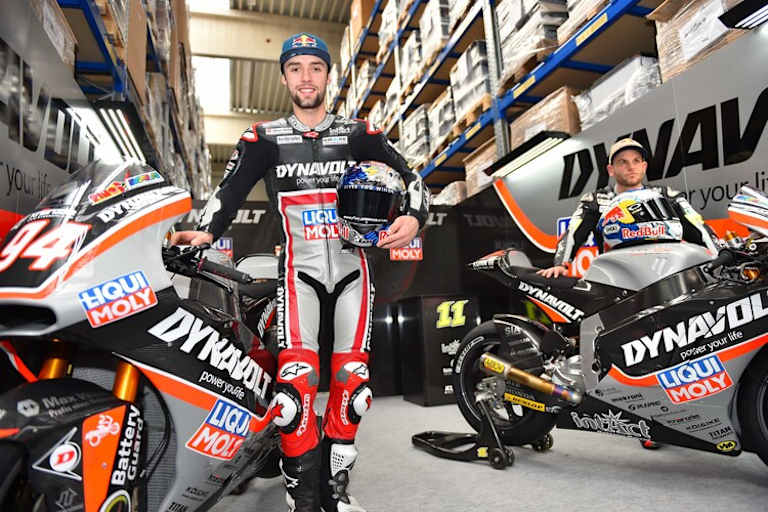 Jonas Folger und Sandro Cortese am Freitag in Memmingen
