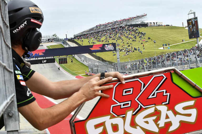 Tech3-Team und Folger – keine Boxensignale mehr