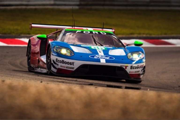 Beeindruckte in der GTE-Klasse: Der Ford GT von Stefan Mücke und Olivier Pla