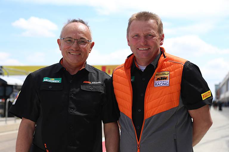 Teamchef Carsten Freudenberg (re.)