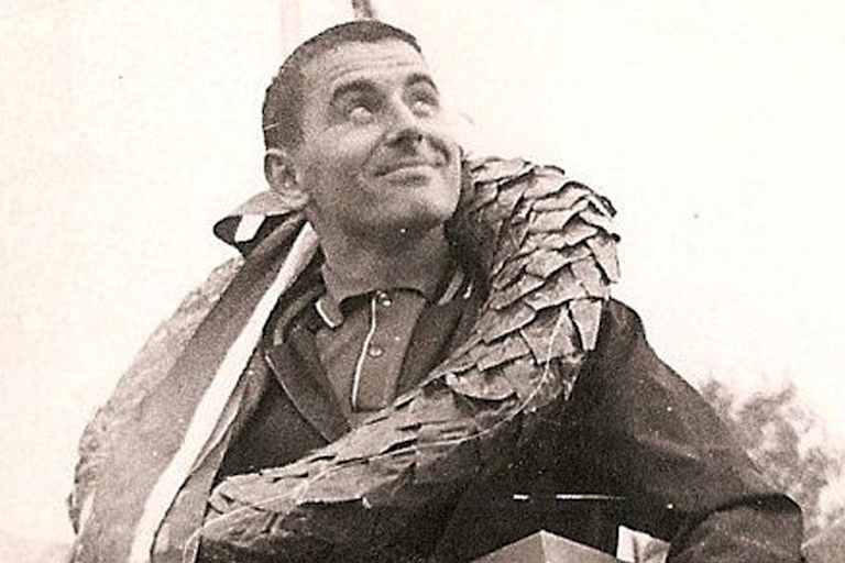 Paul Friedrichs, stets mit einem verschmitzen Lächeln