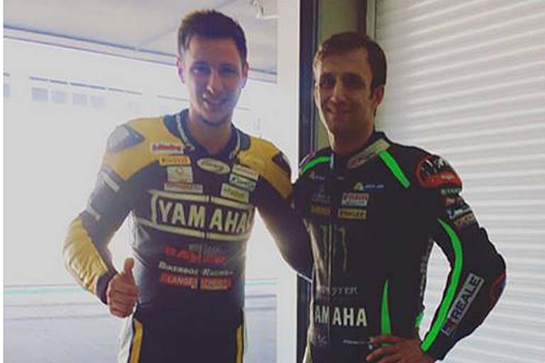 Der IDM Superbikemeister und Moto2-Weltmeister Johan Zarco