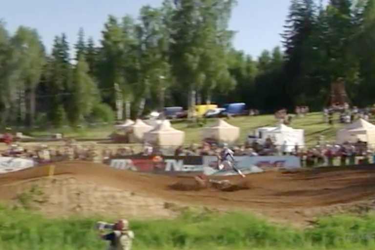 Tim Gajser stürzte im Qualifikationsrennen