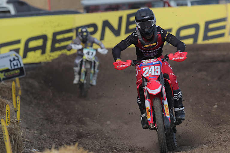 Tim Gajser gewann den zweiten Lauf vor Pauls Jonass