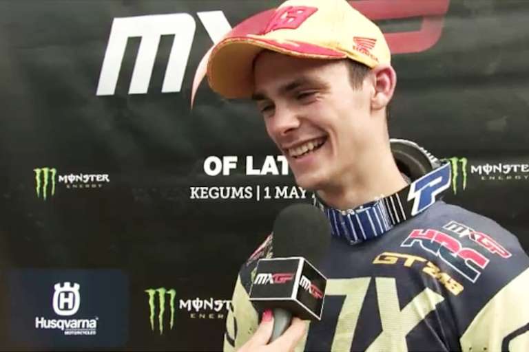 Tim Gajser gewinnt den Großen Preis von Lettland