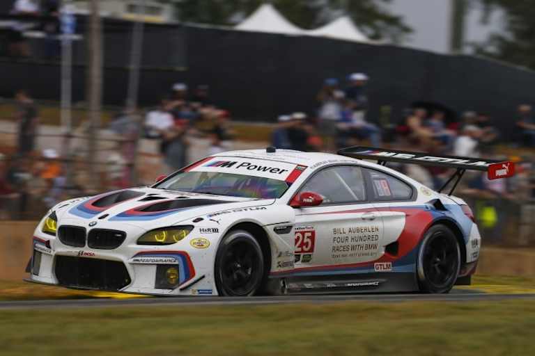 Triumph in der GTLM für den BMW M6 GTLM von Bill Auberlen, Alexander Sims und Kuno Wittmer