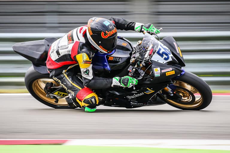 Der Österreicher mit der Buchner Yamaha