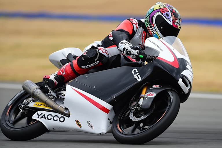 Remy Gardner auf seiner Mahindra