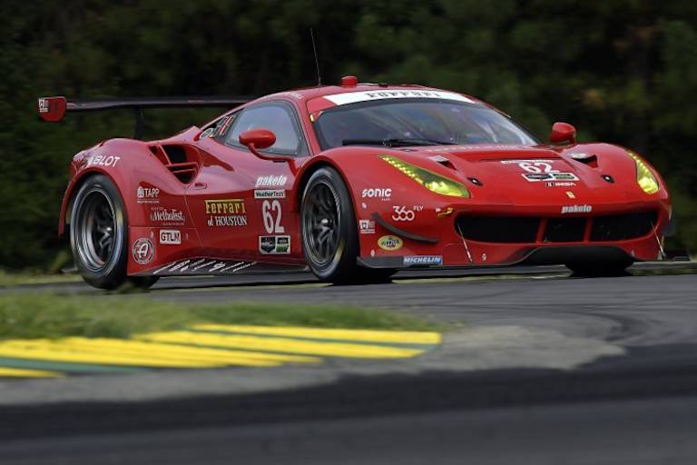 Beim Comeback Dritter: Toni Vilander und Giancarlo Fisichella im Ferrari 488 GTE