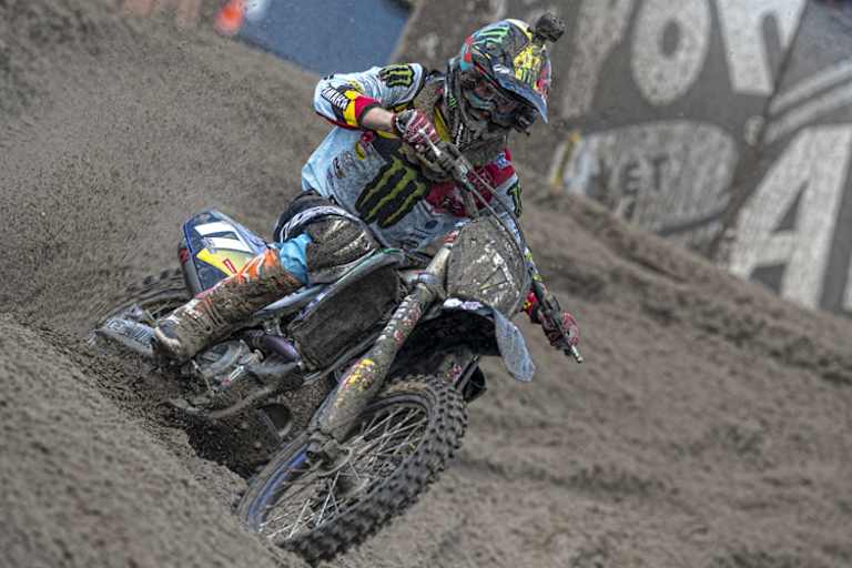 Jago Geerts fiel im ersten Rennen aus und lieferte im zweiten Rennen eine fulminante Leistung ab