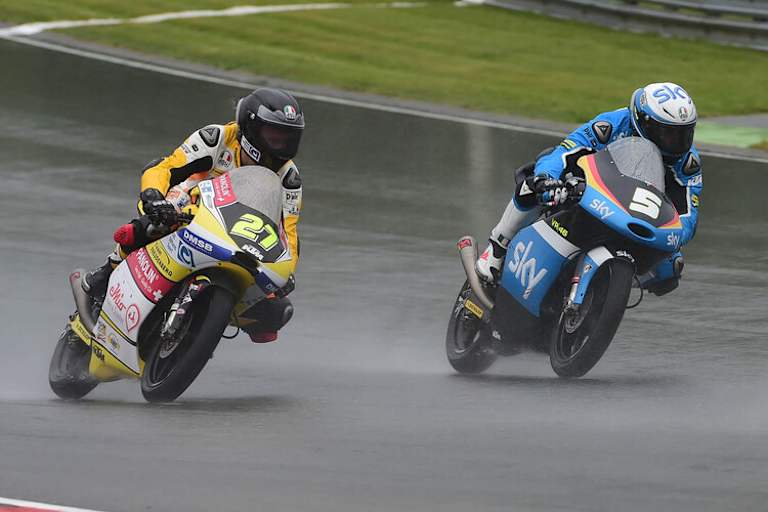 Im Rennen schnappte sich Georgi trotz Schmerzen den 21. Platz