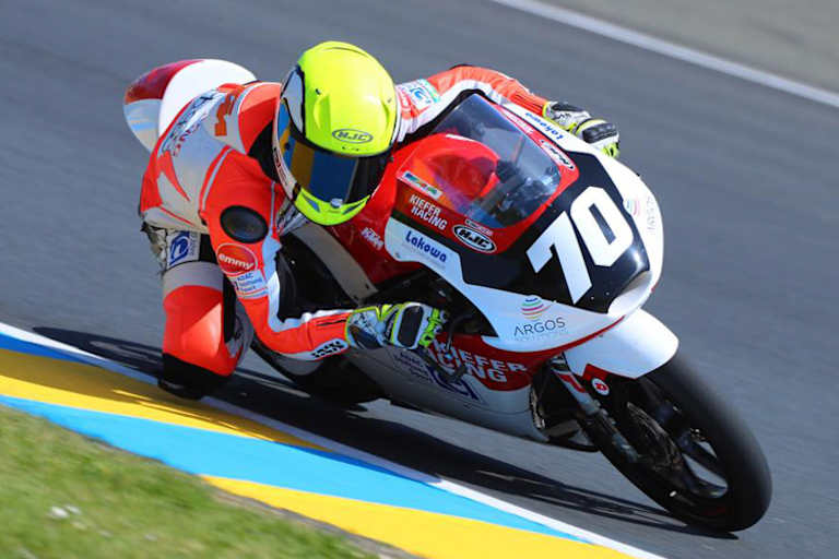 Tim Georgi: Nach drei Rennen in der Junioren-WM war Schluss