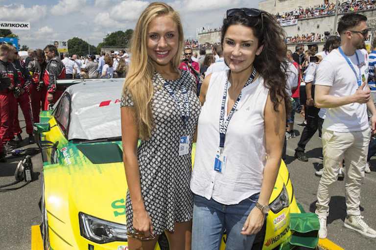 Model Alena Gerber und Schauspielerin Mariella Ahrens