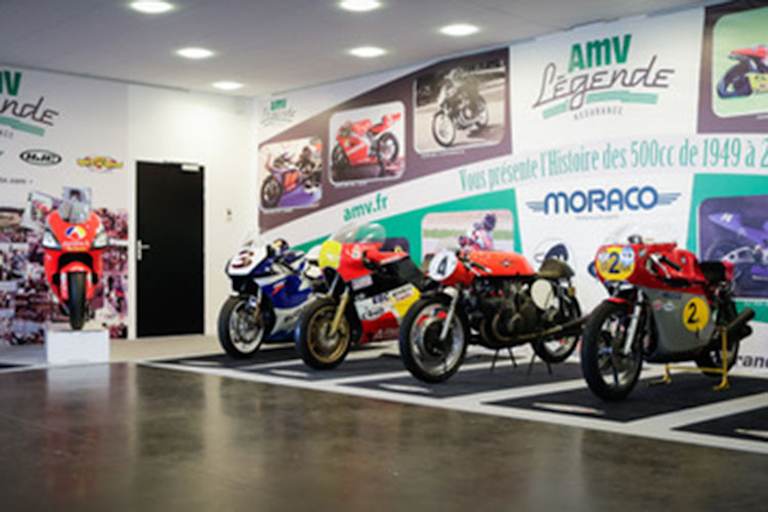 So werden die Bikes in Le Mans präsentiert